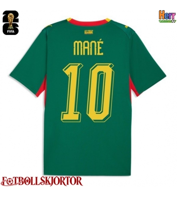 Senegal Sadio Mane #10 Bortatröja VM 2026 Kortärmad